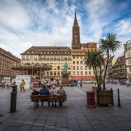 Suite Privative 43M2 - Les Tailleurs A 120M De La Cathedrale Strasbourg Luaran gambar