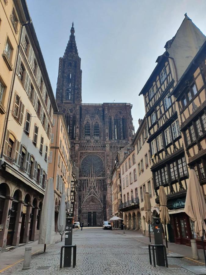 Suite Privative 43M2 - Les Tailleurs A 120M De La Cathedrale Strasbourg Luaran gambar